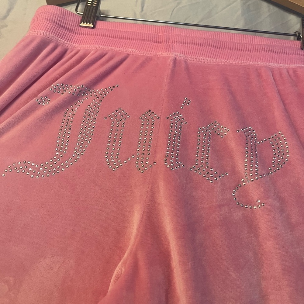 Juicy Couture Bubble Pink Velour Lounge Set Women’s Large - Picture 12 of 12